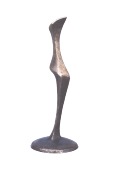 "Aufrechte Form", Bronze, ca. 34 x 12 x 12 cm